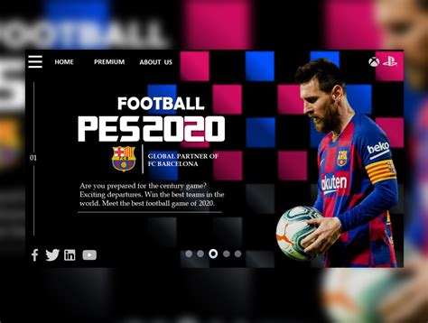 leo messi website.